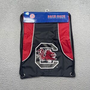 Concept One CLSO5002 Back Sack USC‎ South Carolina Gamecocks RED Drawstring Bag